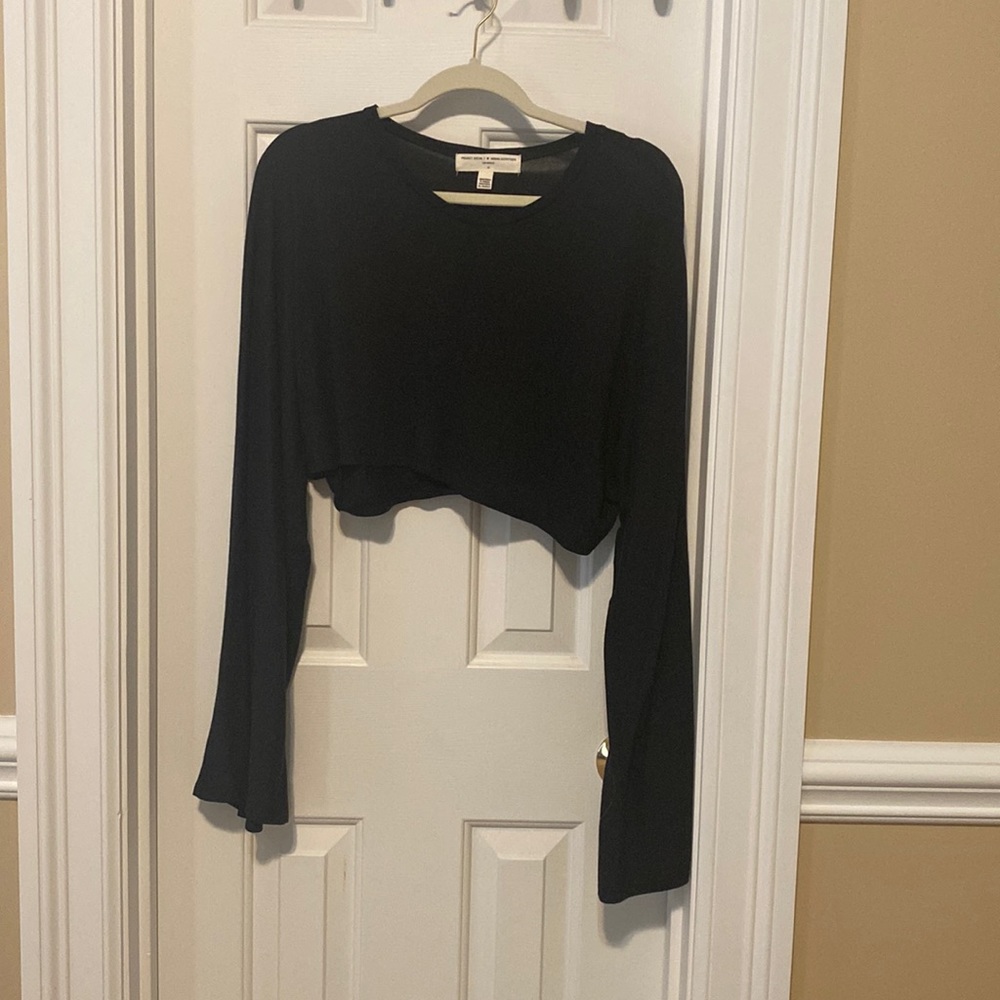 Urban outfitters cropped shirt